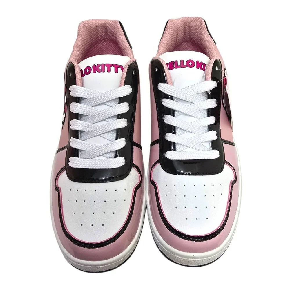 Hello Kitty Sanrio Casual Sport Court Sneakers Women's Size 10 Shoes Pink - Picture 5 of 12